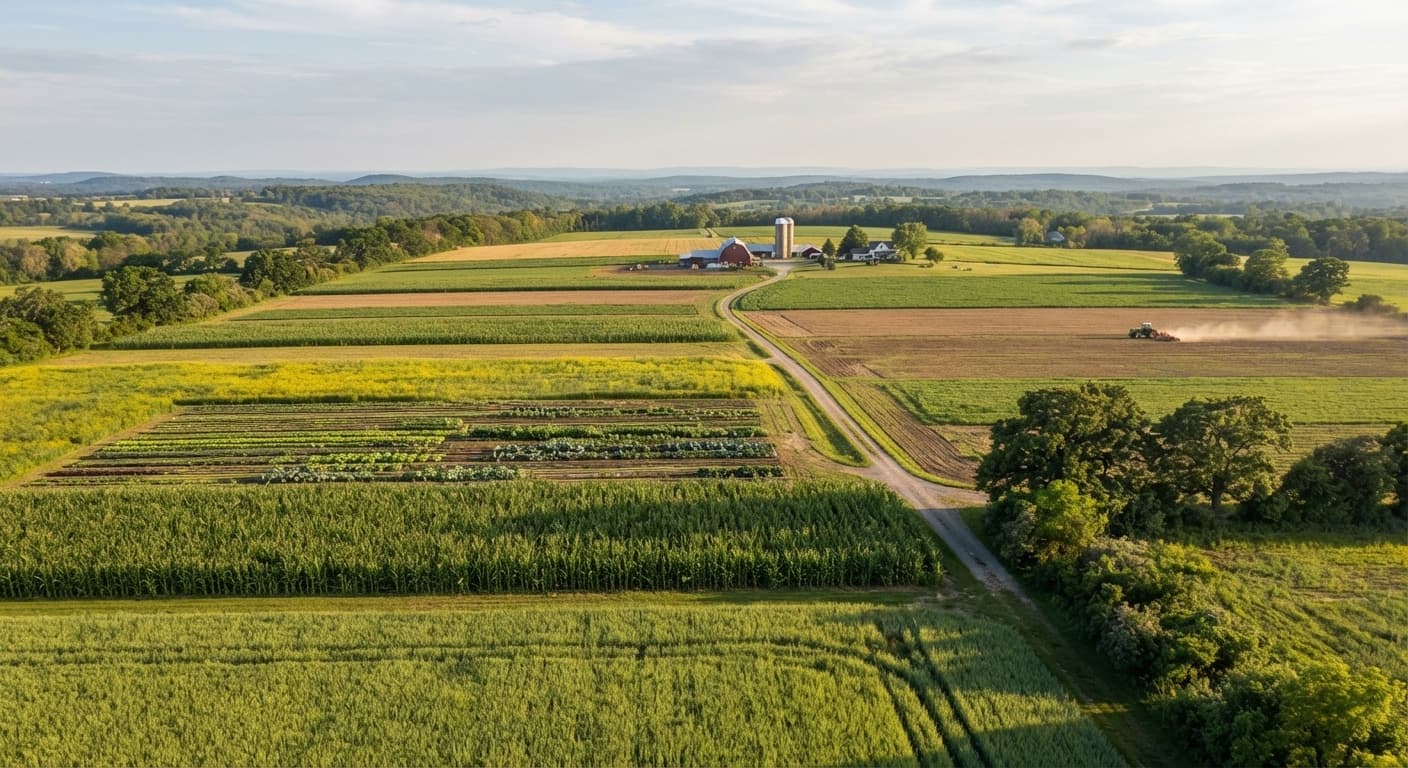 Agricultural farmland